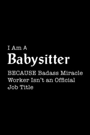 Notebook A Babysitter: 6" x 9", over 100 pages / Lined Journal,Meeting,Planner,Meal,Pocket,Organizer,Monthly