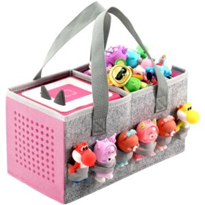 Felt Carrying Case for Toniebox 2/1, Starter Set, Tonies & Accessories