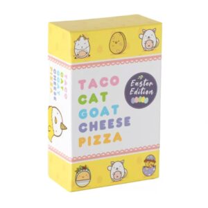 Taco Cat Goat Cheese Pizza Easter Edition Card Game by Taco Cat Games