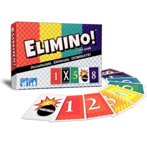 Elimino Family Card Game – Fast-Paced Game of Luck & Sabotage | Ages 7+