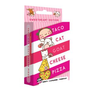 Taco Cat Goat Cheese Pizza Sweetheart Edition Card Game by Taco Cat Games