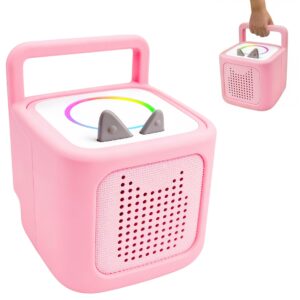 Silicone Case for Toniebox 2 Audio Player, with Thickened Comfort Grip Handle, Anti-Slip Skin (Only Case) (Cloud Pink)