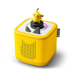 Toniebox 2 Audio Player Pokémon Starter Set for Kids 5+, Lightning Yellow